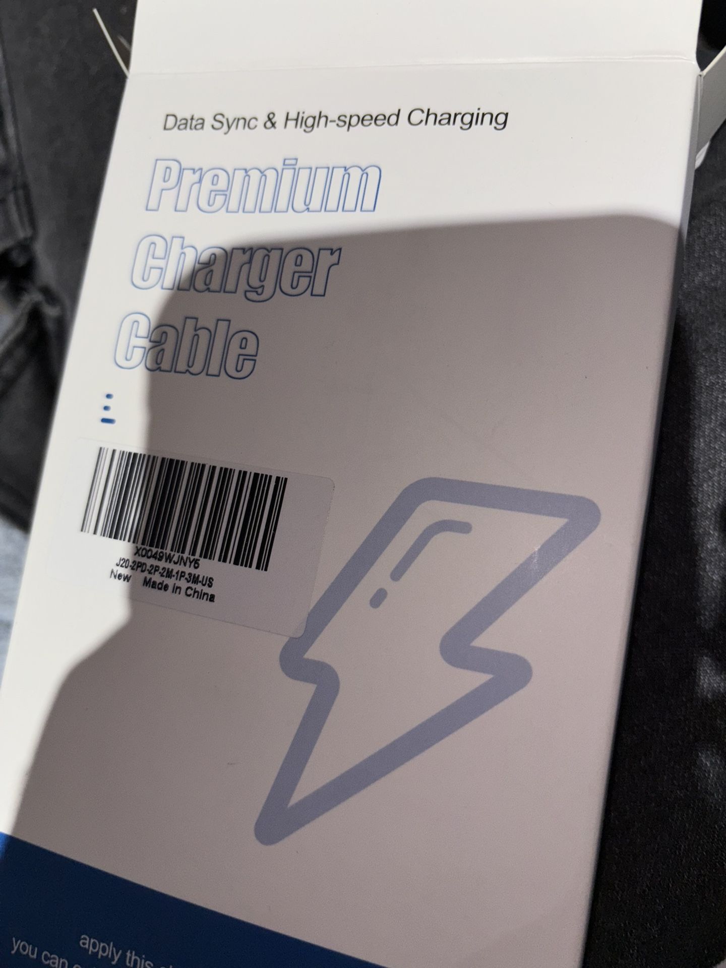 Data Sync & High-Speed Premium Charger Cable