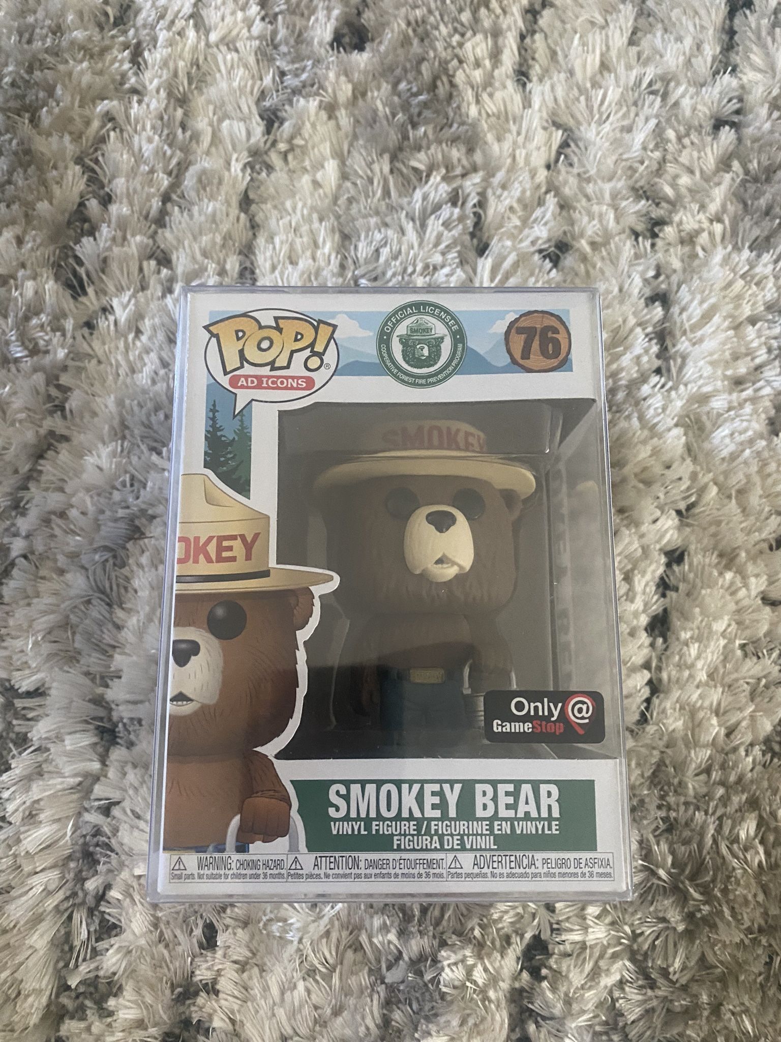 Funko POP Smokey The Bear GameStop Exclusive