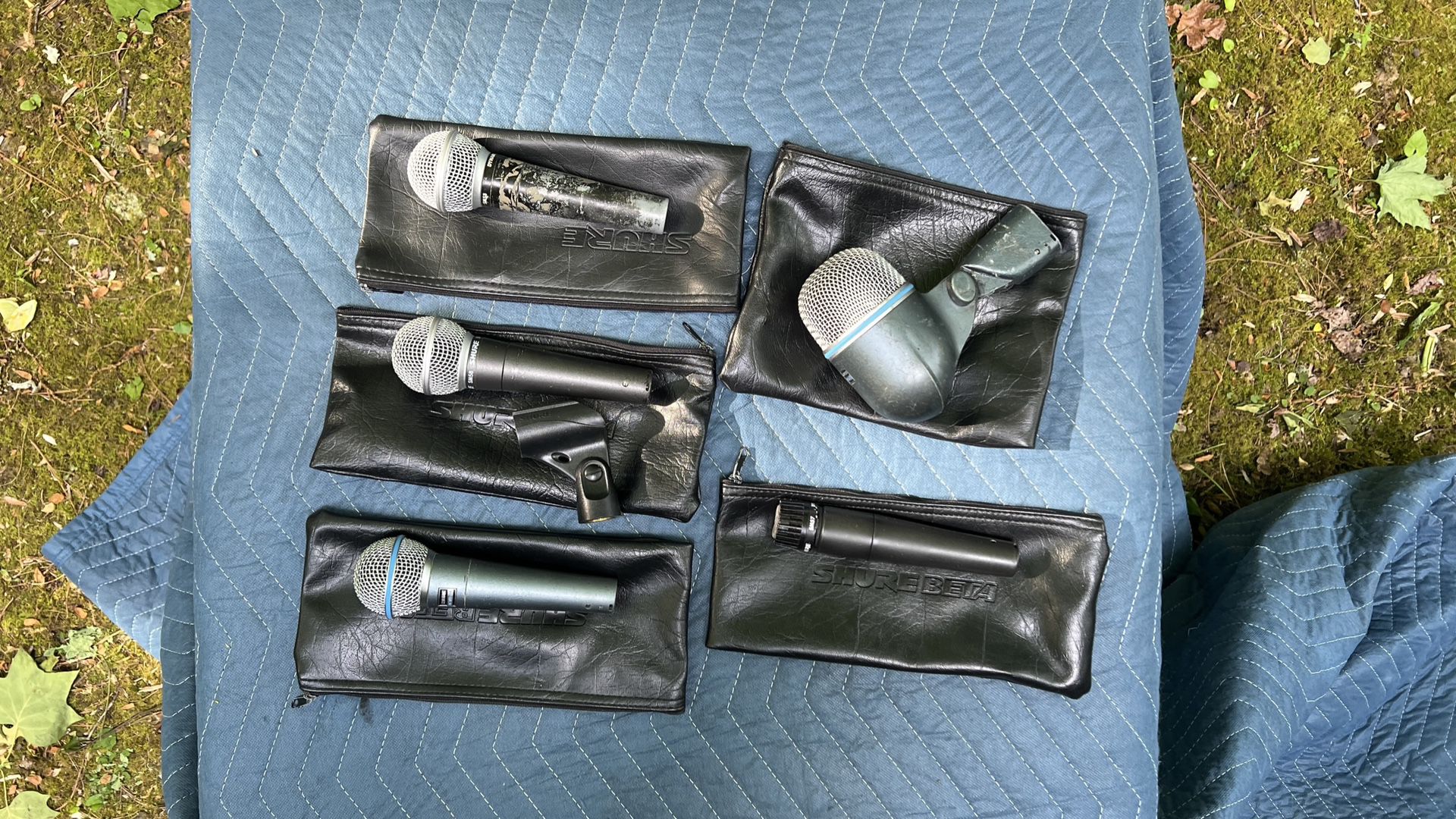 SHURE Microphone LOT - SM58s, SM 57, Beta 58, Beta 52