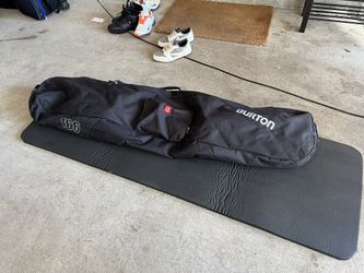 Burton Snowboard and Bindings Package
