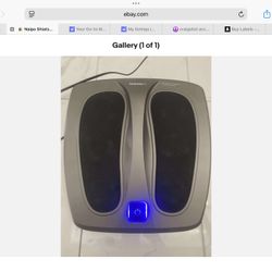 Naipo Shiatsu Foot Massager Kneading and Heat MGF-00091