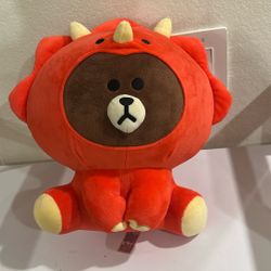 Teddy Bear Dinosaur Plush