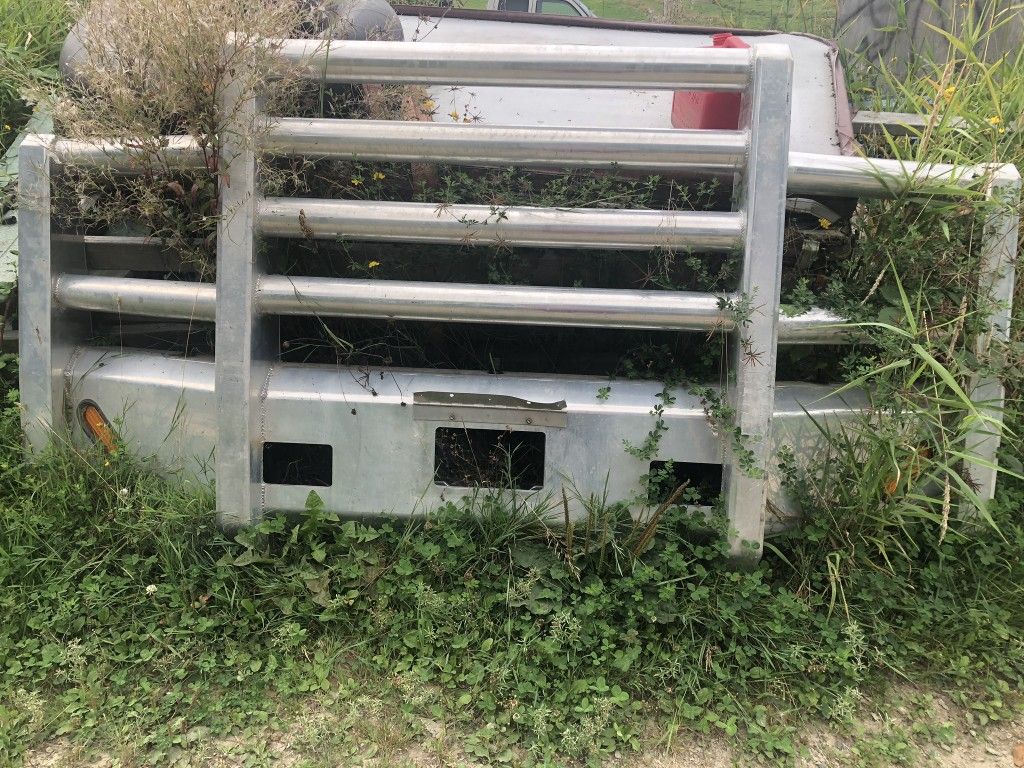 Cattle guard for a kenworth