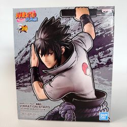 Banpresto Naruto Shippuden Vibration Stars Uchiha Sasuke II Figure **NEW**
