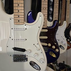 Fender Stratocaster sale MIM made in Mexico see more Duncan HSS SSS white flame maple