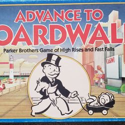 Vintage ADVANCE TO BOARDWALK game