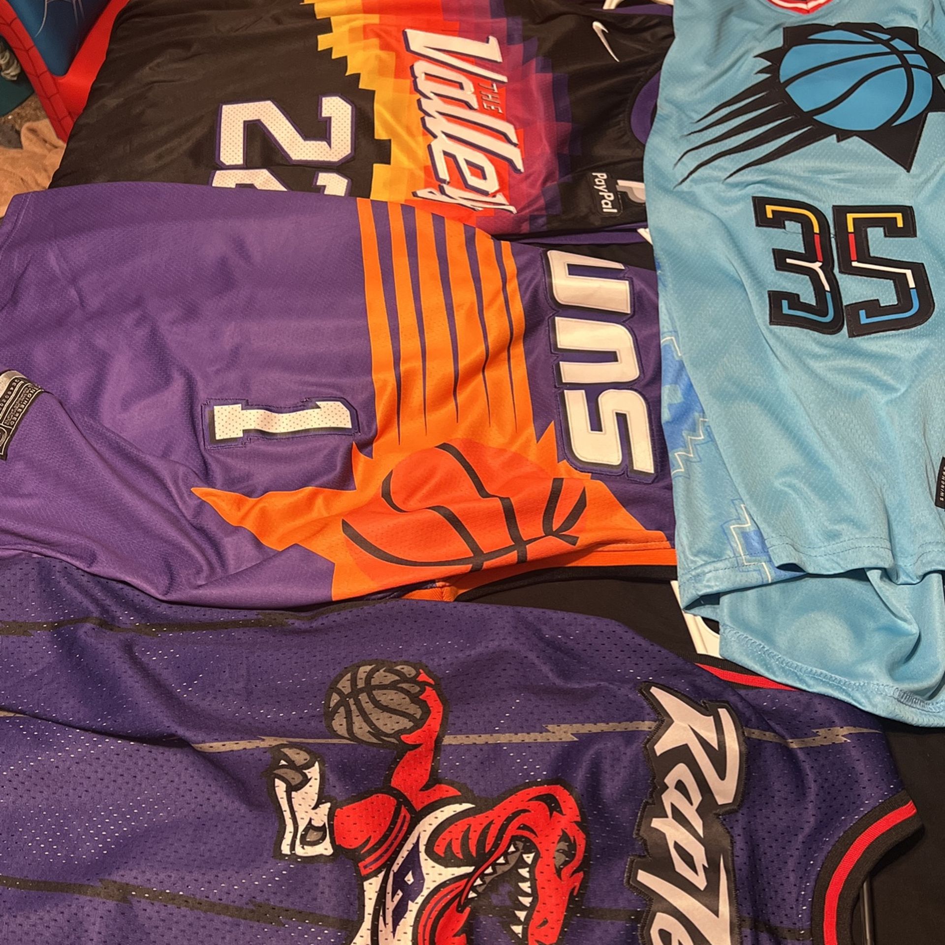 NBA JERSEYS !!! for Sale in Chandler, AZ OfferUp