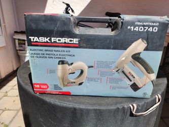 Electric Brad Nailer Kit- Taskforce