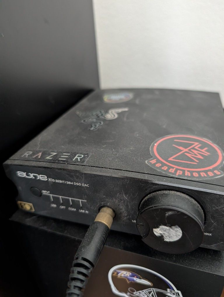 Amp and Headphones. Gaming Amp And Headphones