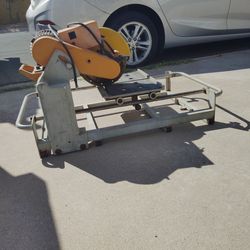 50 $ Obo machine for cutting ceramic or tile works well but is missing the water tank