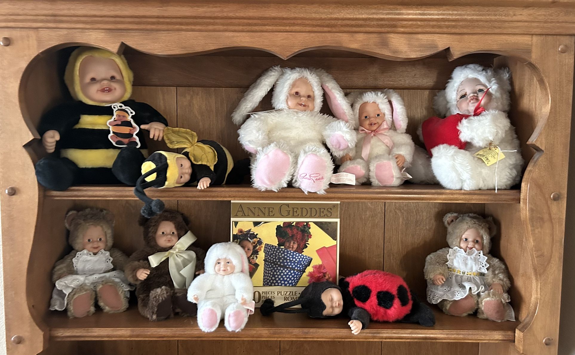 Anne Geddes Collectibles (12) + Puzzle 
