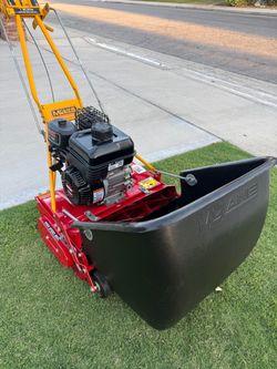 McLane front throw lawn mower