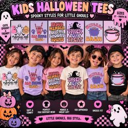Kids Halloween Graphic T-Shirts