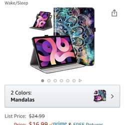 Case for iPad air 10.9 inch 2020-iPad Air 4 Case w/360’ Rotating PU Leather Hard Back Shell Smart Protective Stand Apple Cover w/o Auto Wake/Sleep