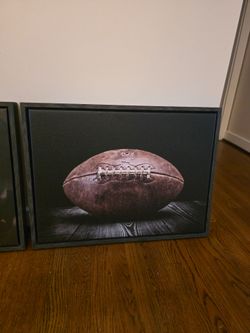 Football wall art