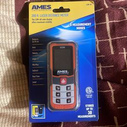 Ames 200 ft laser distance meter