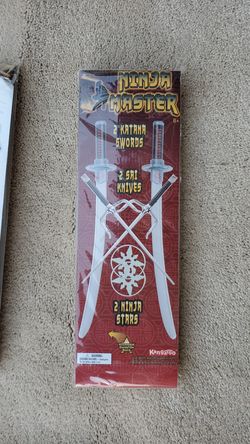 NEW - Play Swords, Ninja Stars, Halloween