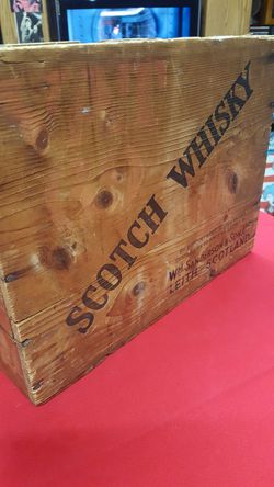 Wooden crate, vintage