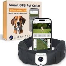 FetchLink C10 GPS Smart Collar, Wireless Dog Fence with 2K Camera