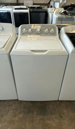 GE Top Load Washer - Stainless Steel Drum, Multiple Wash Cycles