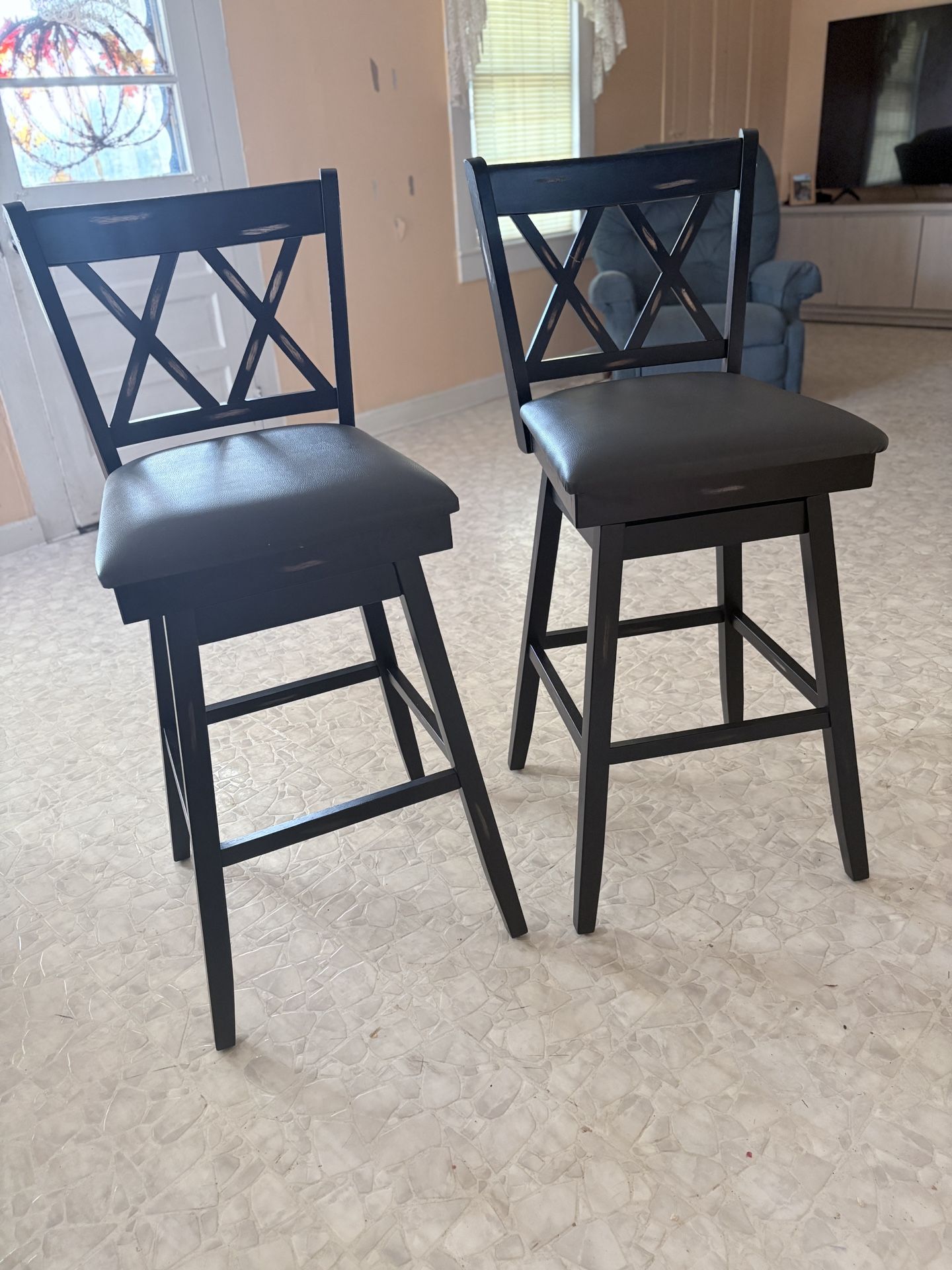 Two Tall Bar Stools