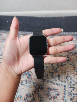 Smart Watch, Black & Silver