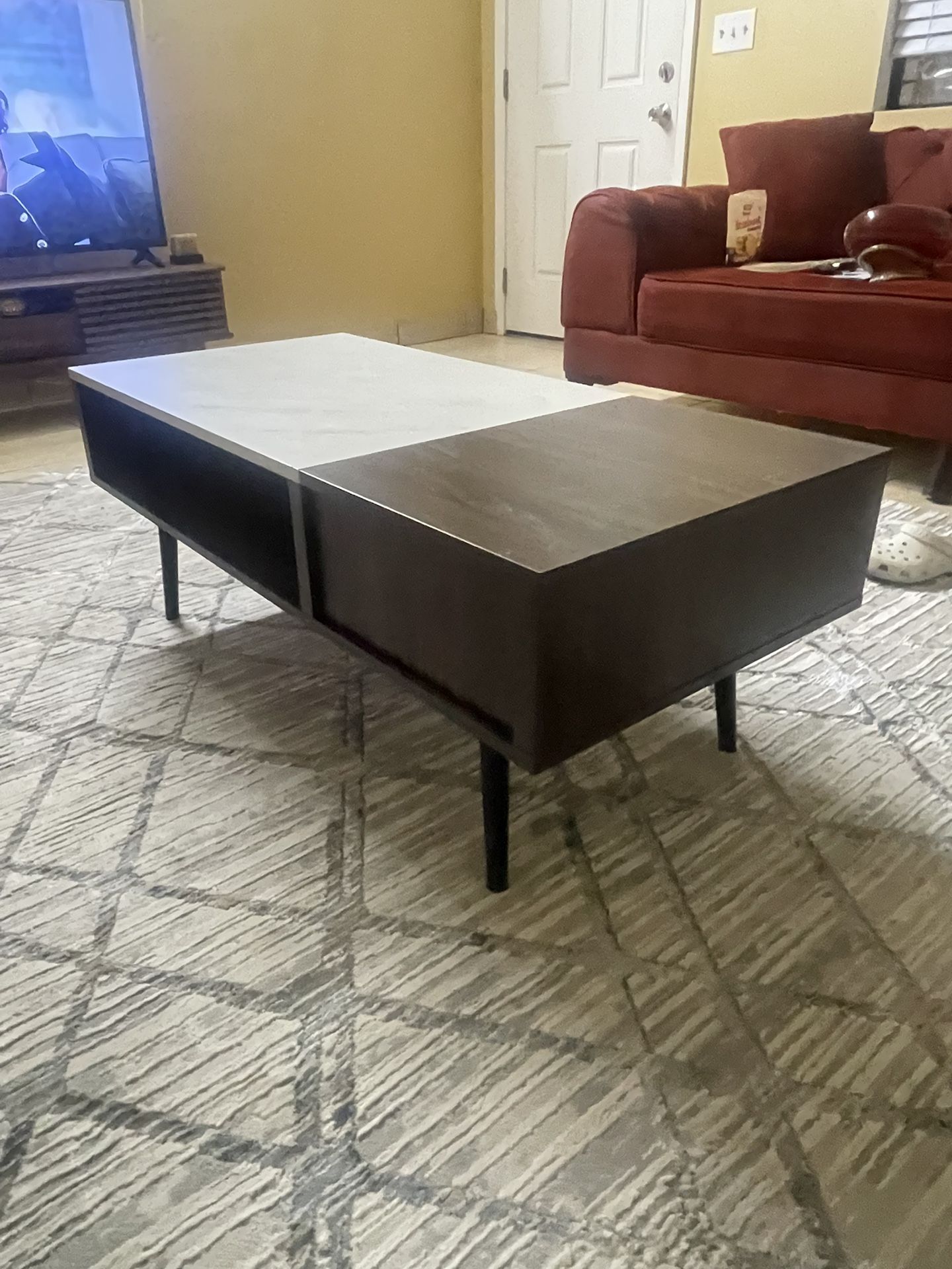 Coffee Table With End Table