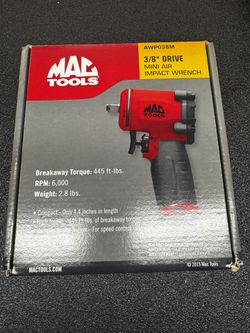 MacTools 3/8” Drive Mini Air Impact Wrench