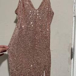 Hera Collection Rose Gold Dress