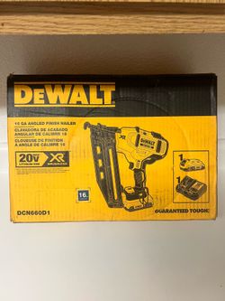 Dewalt finished gun