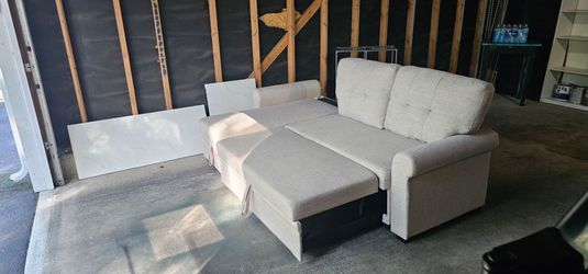 Hideaway bed with storage...free
