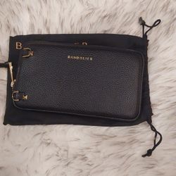 Black Leather Pouch 