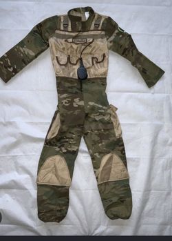 Kids Special Forces Camo Costume Jumpsuit