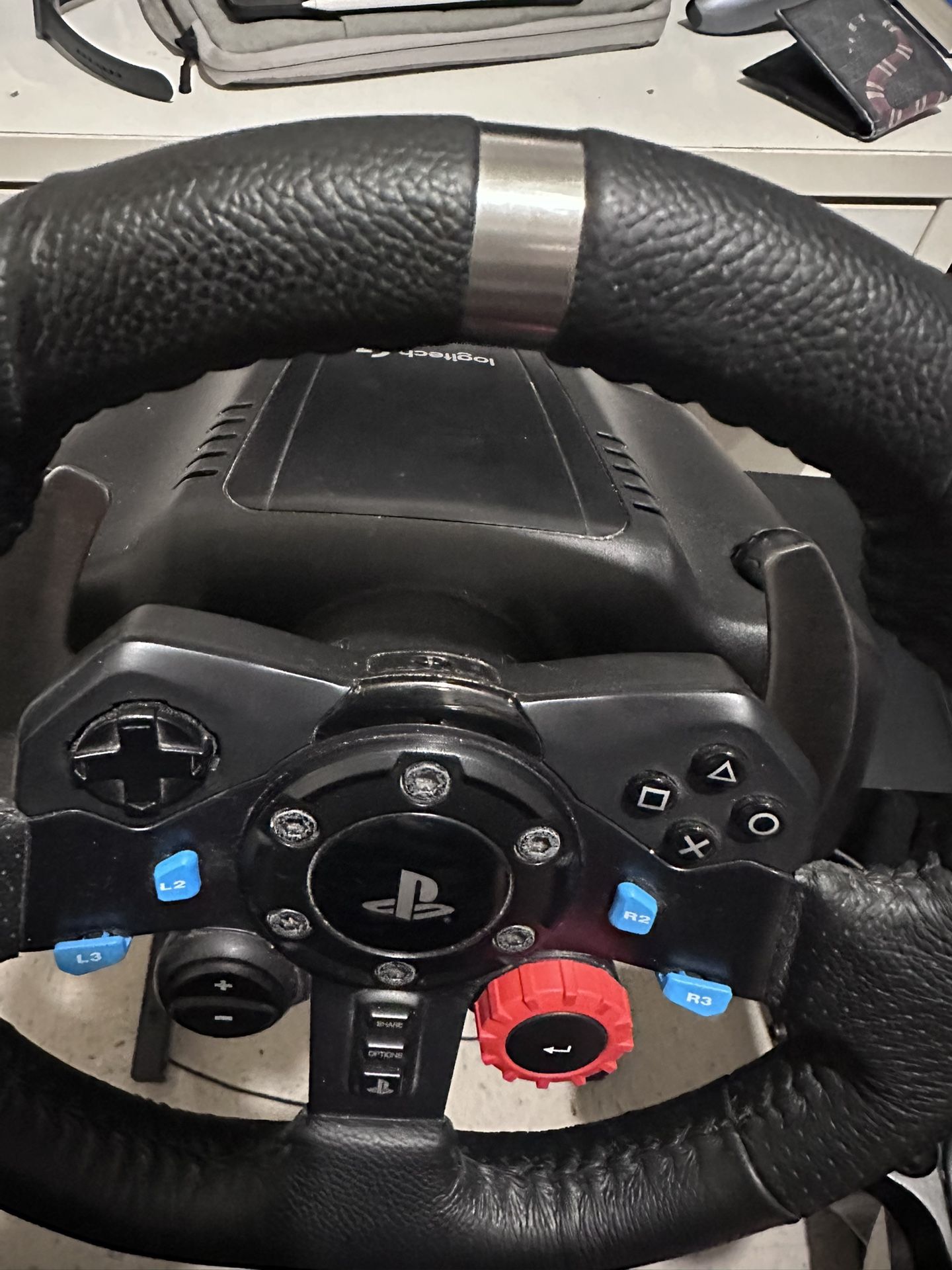 Logitech G29 Steering Wheel For Playstation And Pc