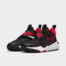 Big Kids 5.5 Nike Team Hustle D 11 Stretch Lace Basketball Shoes