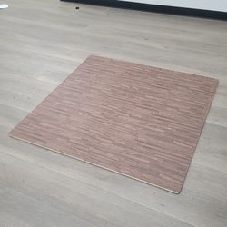 Puzzle Mats With Wood Grain Aesthetics
