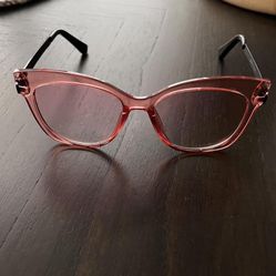 Pink/Black Betsey Johnson sunglasses