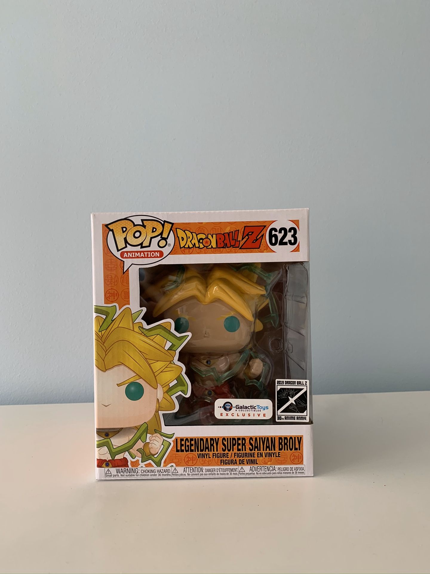 Funko Pop! DBZ Legendary Super Saiyan Broly 6”