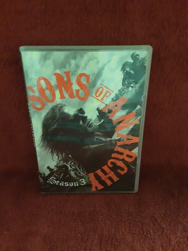 Sons of Anarchy Season Three 3 4 Disc DVD Set