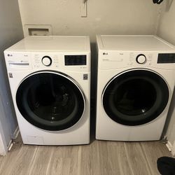 LG Washer And Dryer