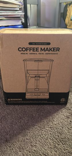 New Coffee Capresso Machine 