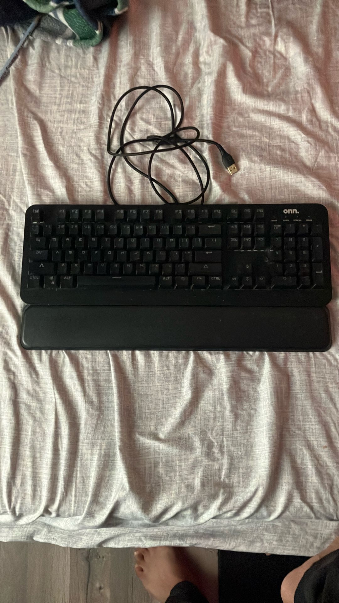onn. Black Gaming Keyboard