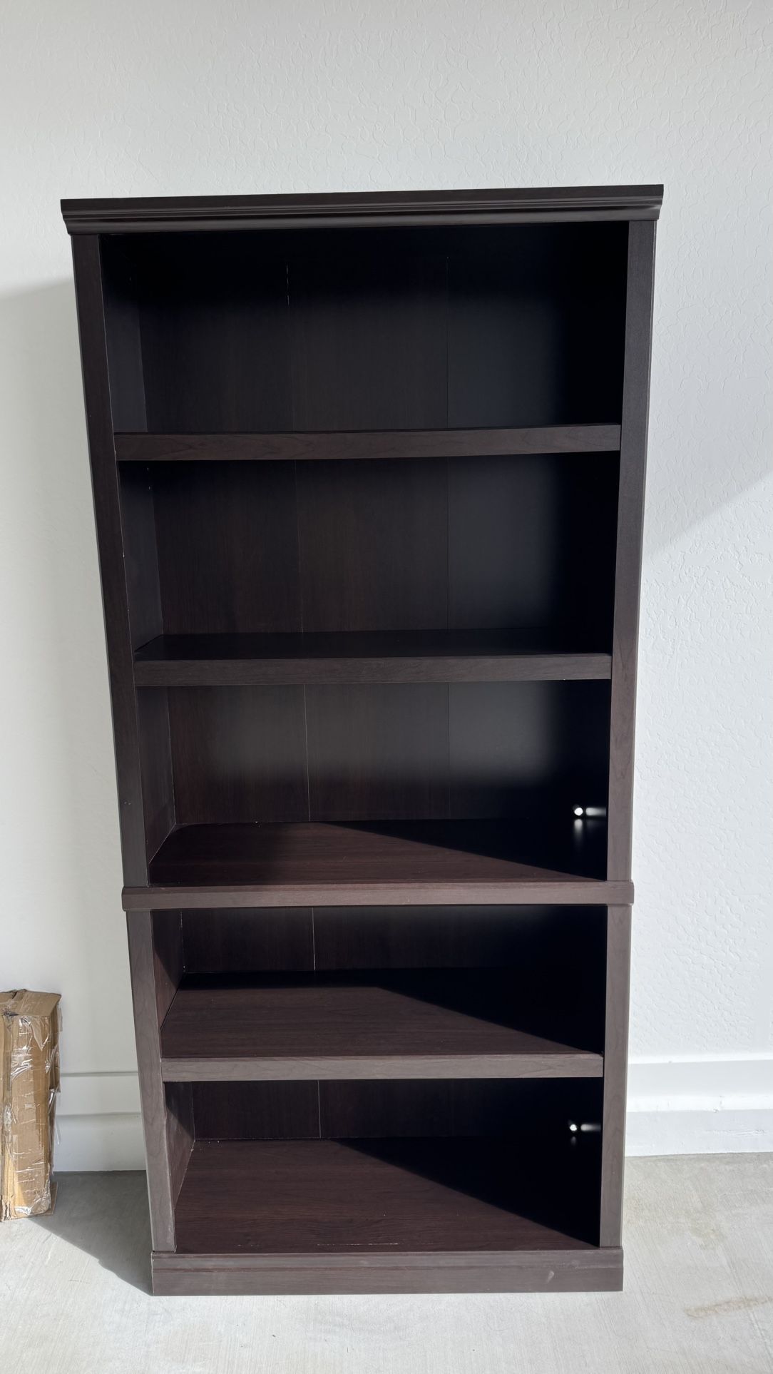 Dark Brown Bookshelf