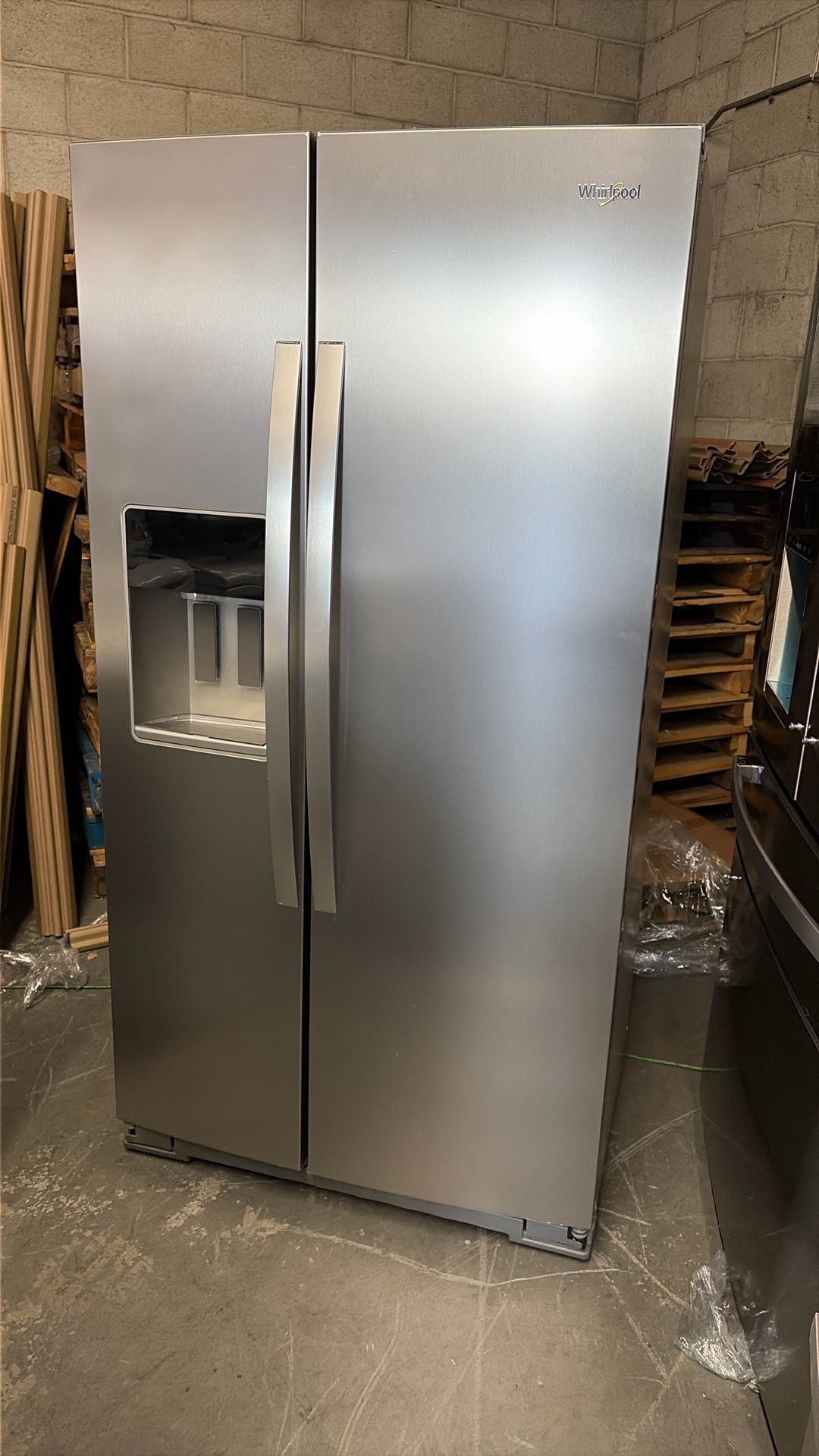 Whirlpool Side By Side Refrigerator 