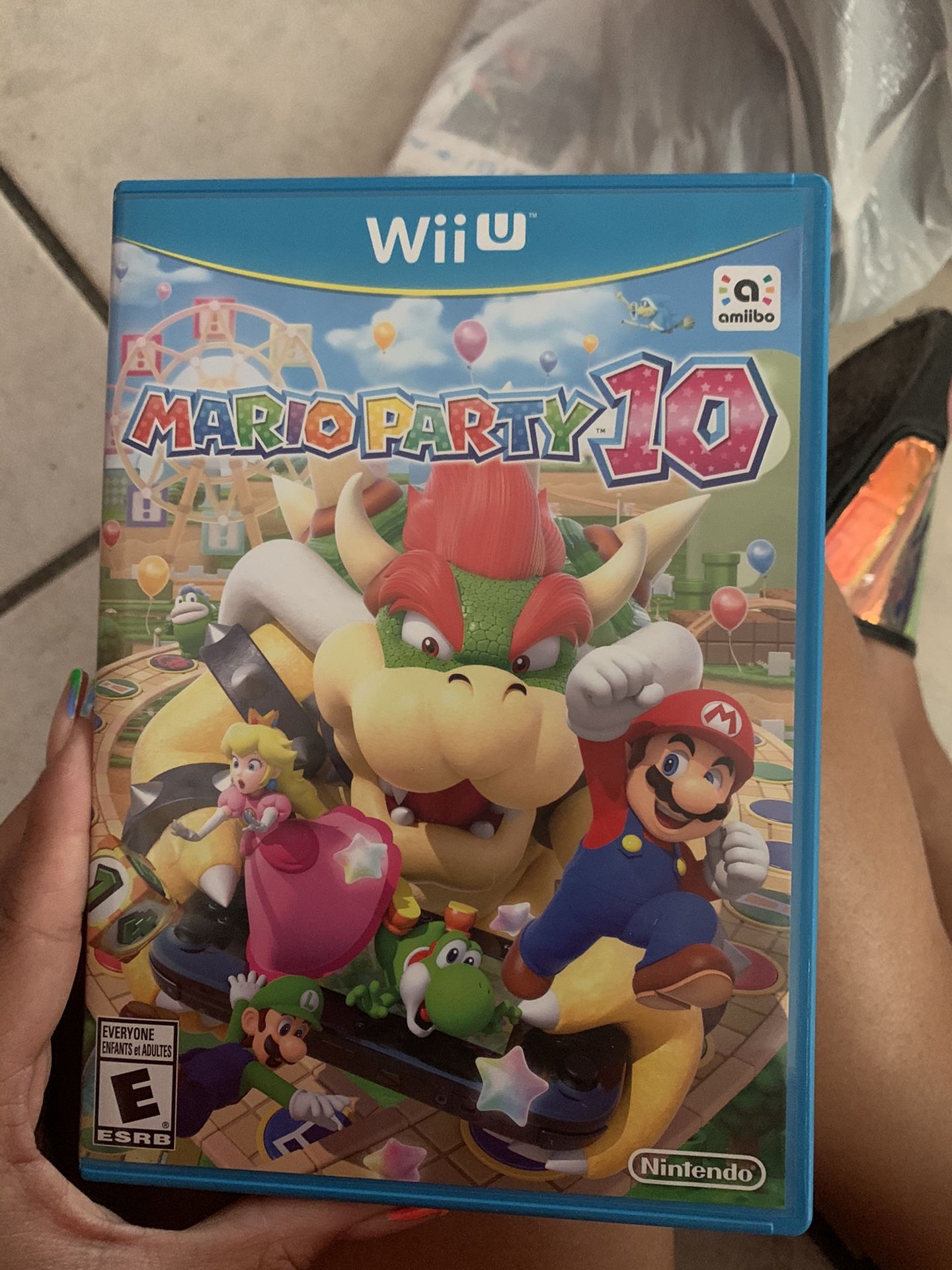 Wii U mario party 10 game