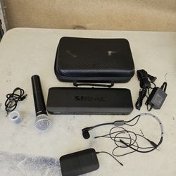 Shure Wireless Microphone Kit. 