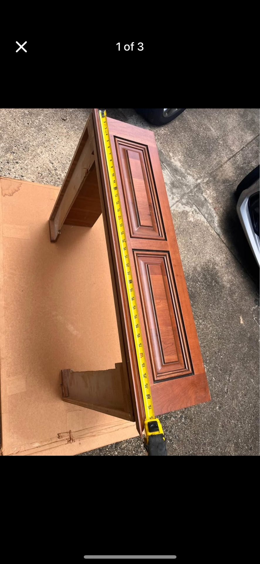 Wooden Hood Cover