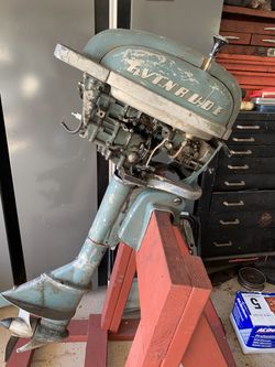 Evinrude out board 1957