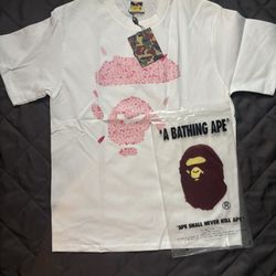 Bape Flower Tee Size M