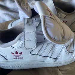 Adidas Cloud White/Shock Pink